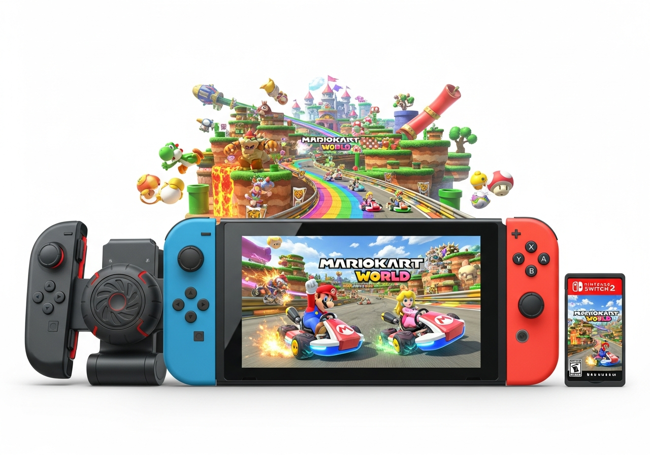 Nintendo Switch 2 + Mario Kart World