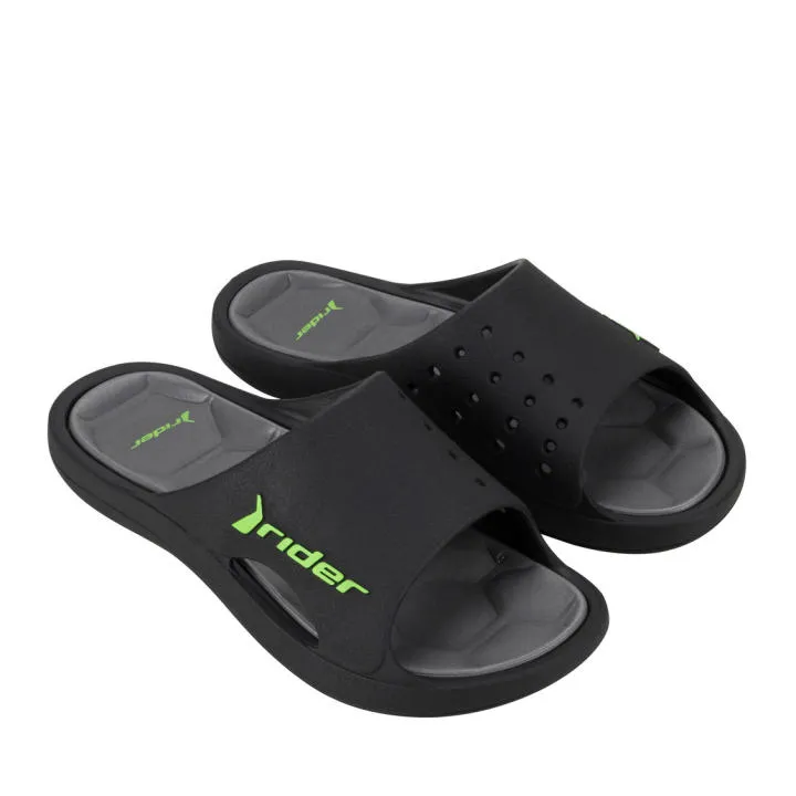 Chanclas Rider R 83632-AZ135 Negras para Hombre