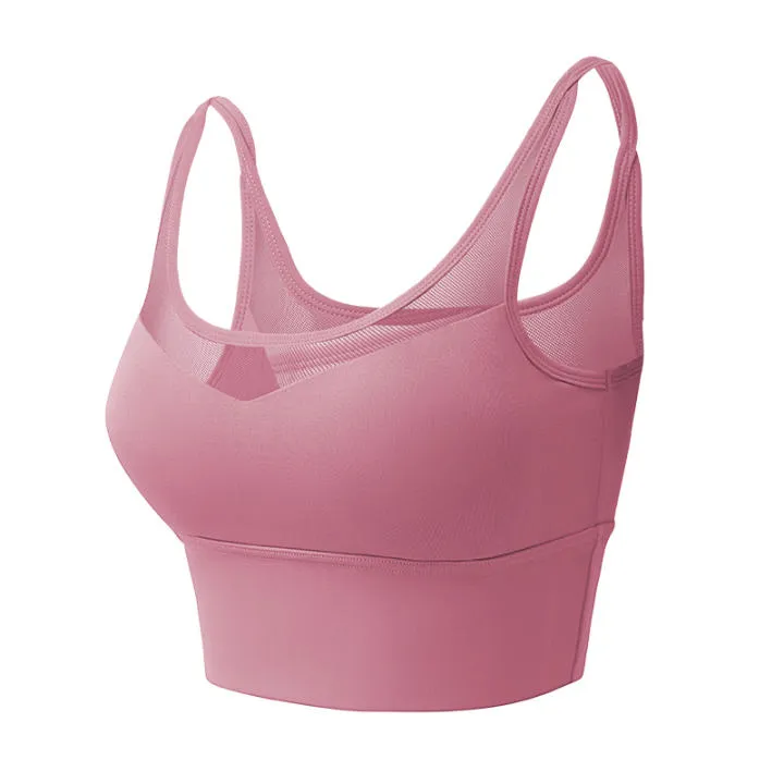 Camiseta Sin Mangas FREES COPES Sexy para Yoga y Gimnasio - Soporte Alto