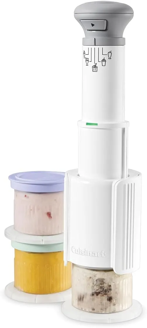 Cuisinart FreezeWand Máquina de Helados 5 en 1: Helado, Sorbete, Batido, Granizado y Mezclas