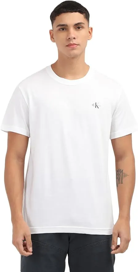 Pack 2 Camisetas Calvin Klein Manga Corta Monologo Cuello Redondo Hombre