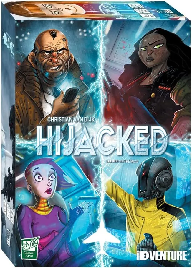 Hijacked: Juego de Mesa de Escape para 1-4 Jugadores