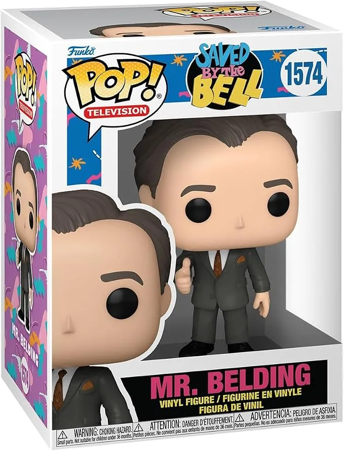 Funko Pop! TV: Saved by The Bell 30th - Mr. Belding & A.C. Slater