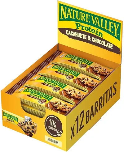 Barritas Nature Valley Proteína Cacahuete y Chocolate
