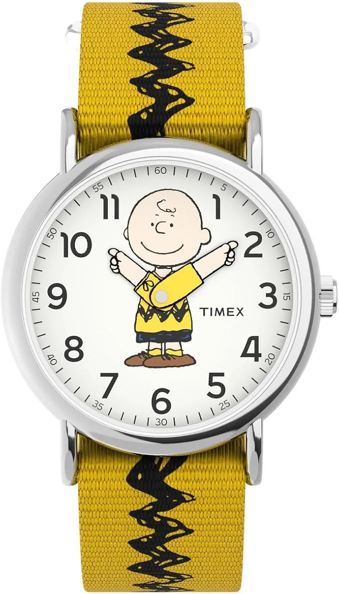 Timex Weekender x Peanuts - Reloj de 38mm TW2R41100