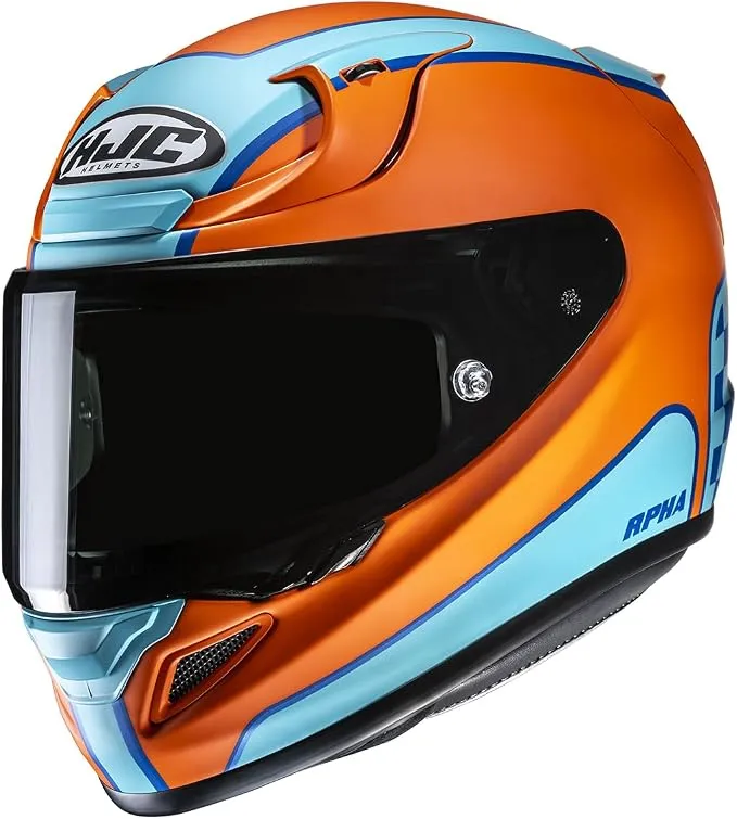 Casco Moto Integral HJC RPHA 12 RESPON MC27SF Naranja/Azul