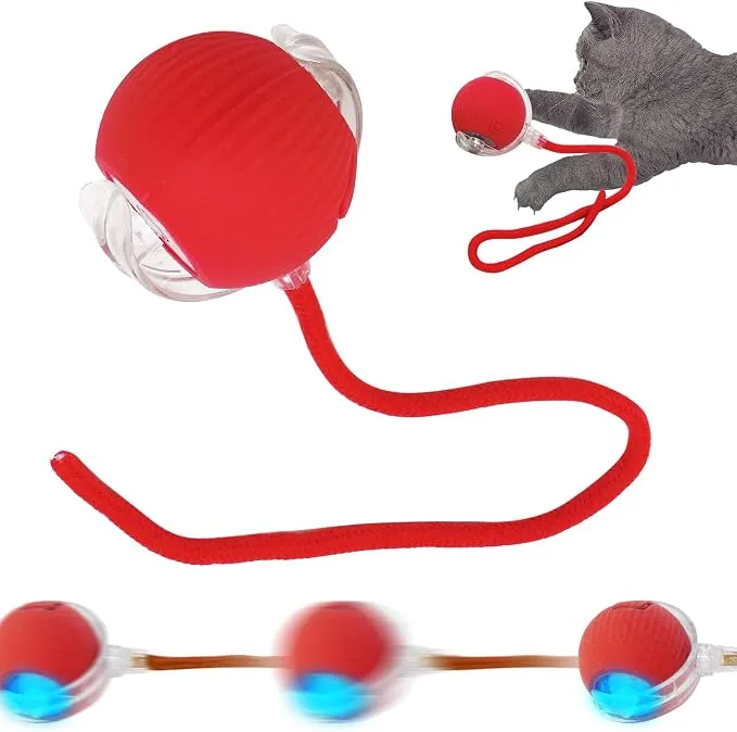 Pelota Interactiva SORNEICDR para Gatos y Perros - Juguete Automático Inteligente