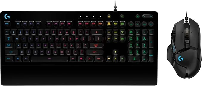 Pack Gaming Logitech G502 HERO y G213: Ratón RGB y Teclado Programable