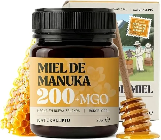 Miel de Manuka NaturalePiù 200+MGO - 250g