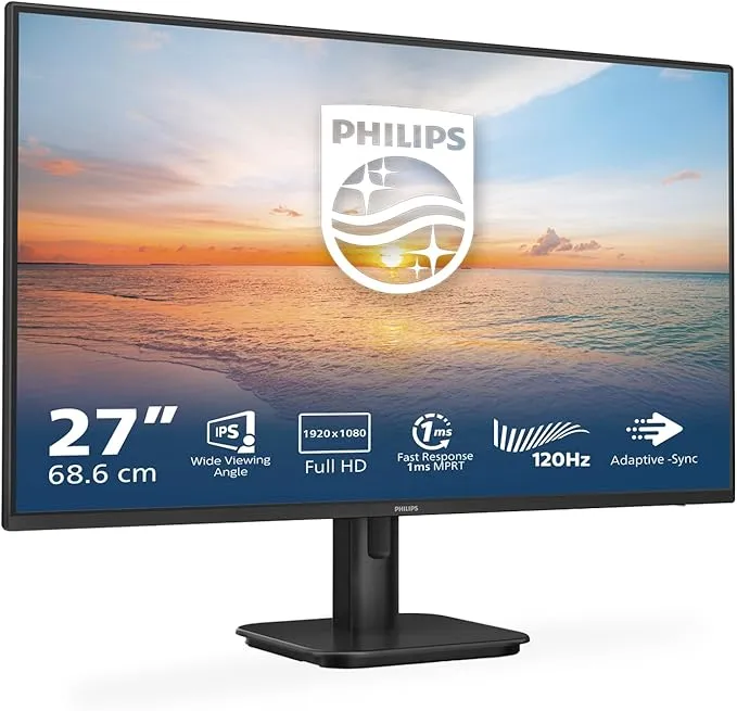Monitor Philips 27E1N1100A 27" IPS 120Hz con Altavoces Integrados