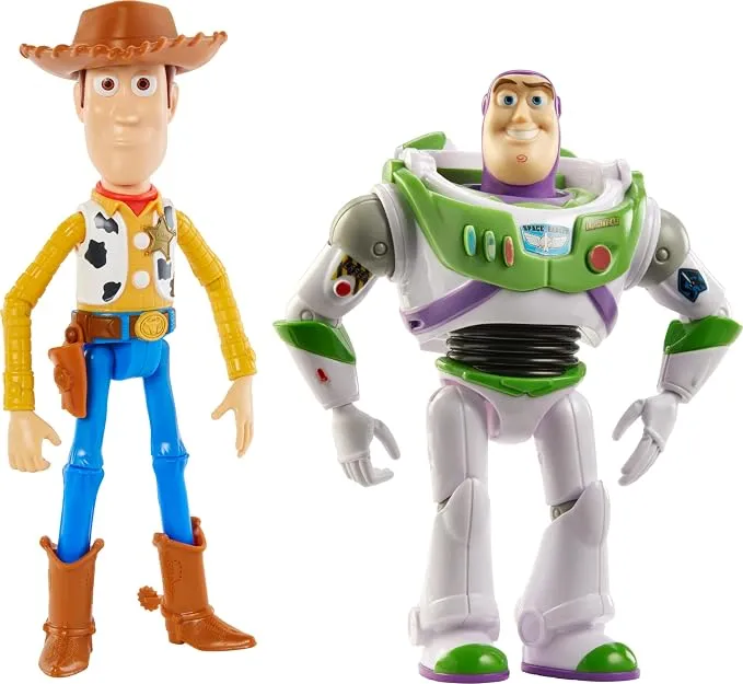 Pack Figuras Acción Woody y Buzz de Toy Story (Pizza Planet Adventure)