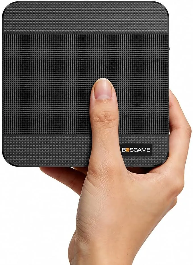 Mini PC BOSGAME P4ultra con Ryzen 7 7730U, 16GB RAM y 1TB SSD por 399€