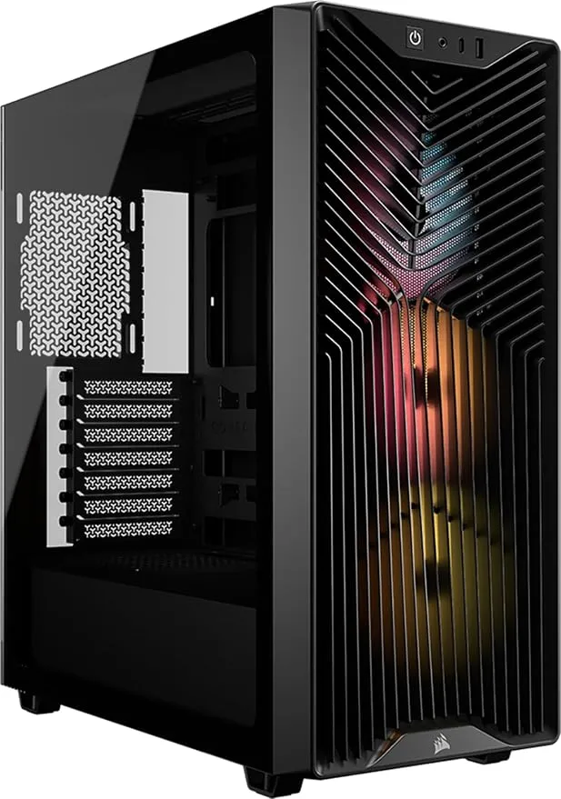 CORSAIR 3200D RS Caja PC Semitorre ARGB Negra
