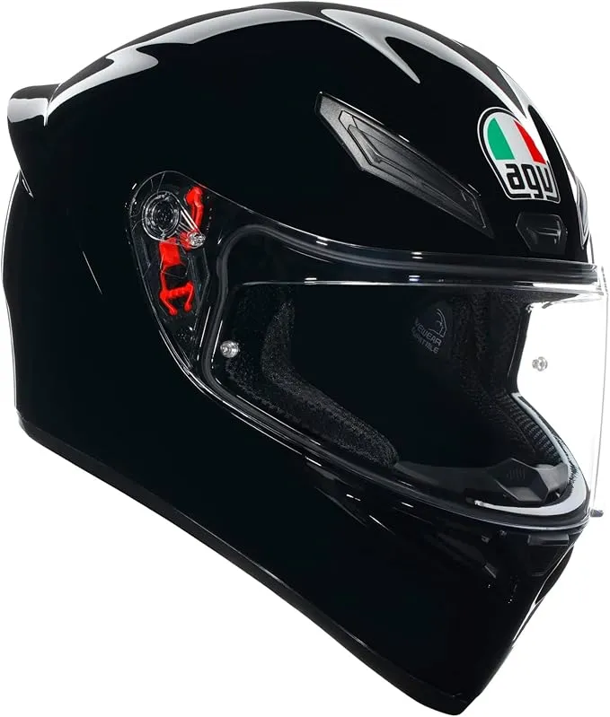 Casco de Moto Integral AGV K1 S ECE 22-06 para Hombre - Negro, Talla M