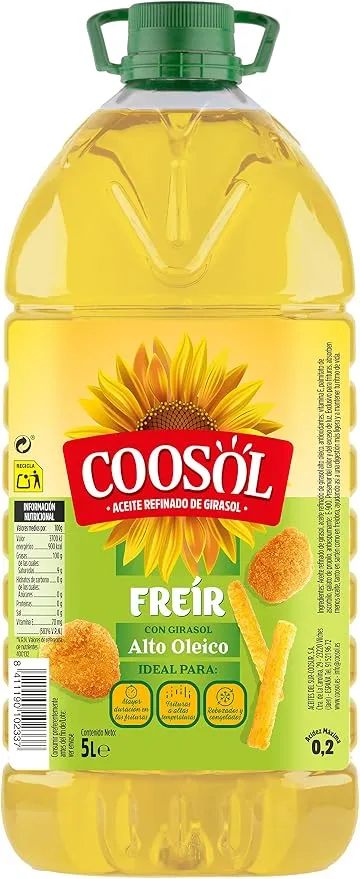 Aceite de girasol alto oleico COOSOL 5L