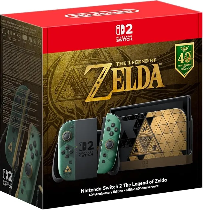 Nintendo Switch 2 Edición The Legend of Zelda - Modelo Nuevo