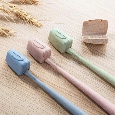 Juego de 4 tapas para cepillo de dientes