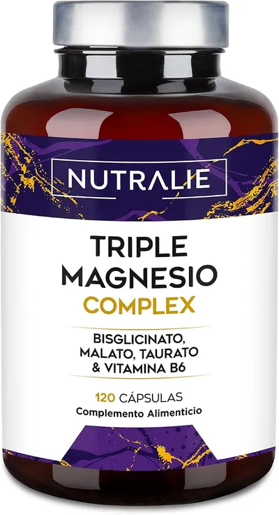 Triple Magnesio Complex con Bisglicinato + Malato + Taurato