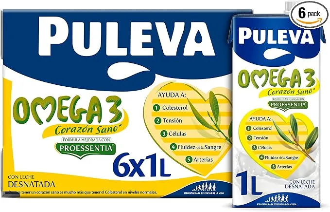 Puleva Omega 3 Original con Proessentia® - Caja 6 Litros
