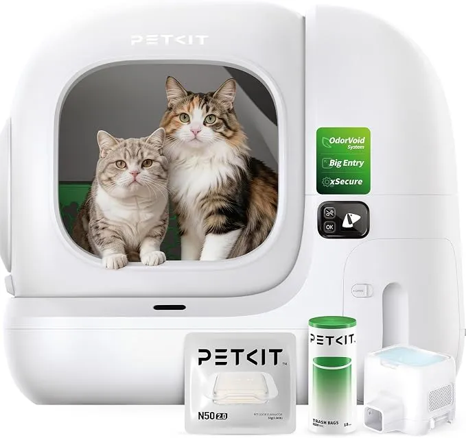 PETKIT PUROBOT MAX 3 Arenero Gatos Autolimpiable con Control APP