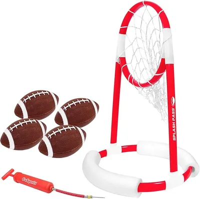 GoSports Splash Hoop 360 & Splash Pass - Juegos flotantes para Piscina
