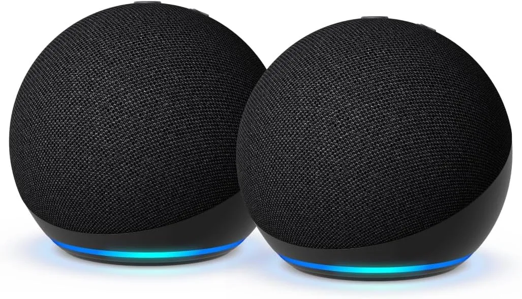 Echo Dot (Última Generación) - Pack de 2 Altavoces Inteligentes Wifi y Bluetooth