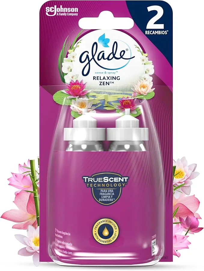 Glade Ambientador Autómatico Sense & Spray Relaxing Zen