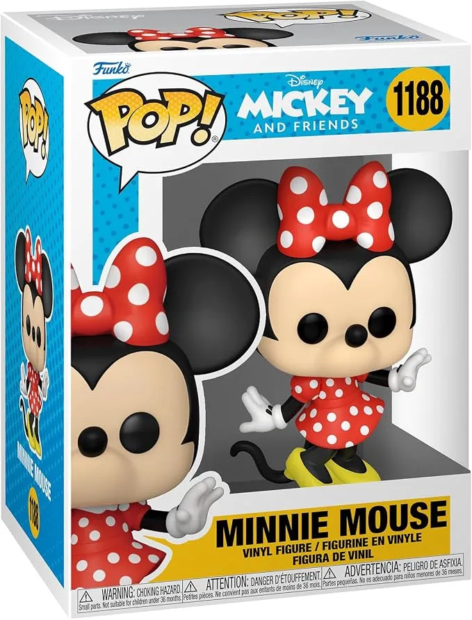 Funko POP! Disney Classics Minnie Mouse Figura Coleccionable