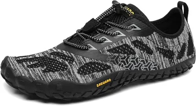 SAGUARO Hombre Mujer Minimalistas Zapatillas de Trail Running Ligeras y Respirable Zapatos Descalzos Gym Playa Calzado de Deportes Acuaticos para Correr Senderismo