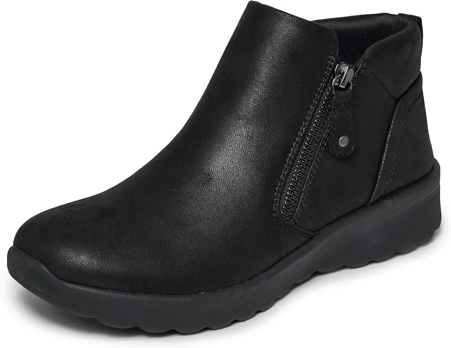 Botas Skechers Mujer Lovely Vibe Fall In Bloom, Negro Microcuero