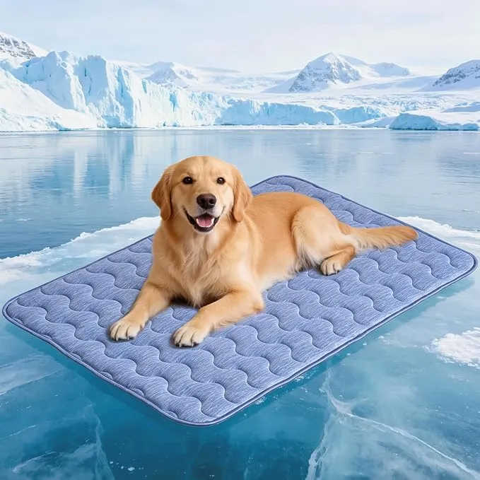 Alfombrilla Refrescante Doble Cara para Mascotas 70x48cm