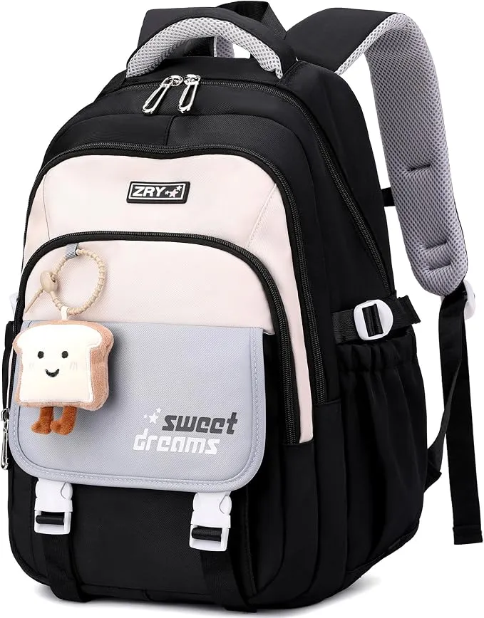 Makukke Mochilas Escolares para Niñas y Adolescentes (30L, Impermeable, Espacial)