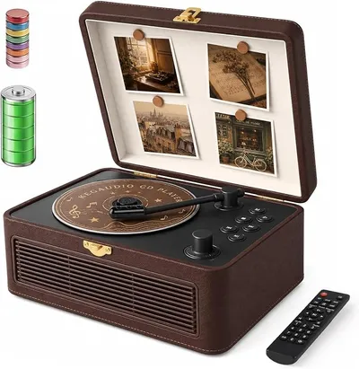 Reproductor CD Bluetooth Portátil