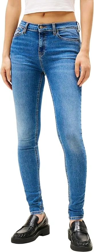 Tommy Jeans Vaqueros Mujer Nora Skinny Talle Medio