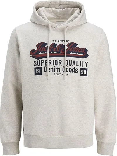 Jack & Jones Jjelogo Sweat Hood 2 Col 25/26 Noos Jjelogo Sudadera con Capucha 2 Col 25/26 Noos Hombre