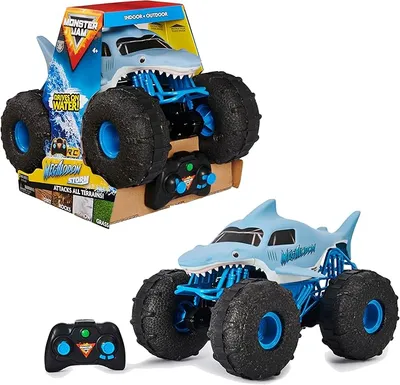 Amazon Monster Jam - Coche Teledirigido Megalodón Monster Truck