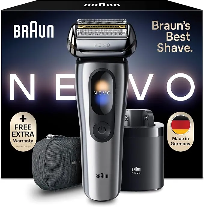 Braun NEVO Afeitadora Eléctrica Hombre NEVO11005C Plata
