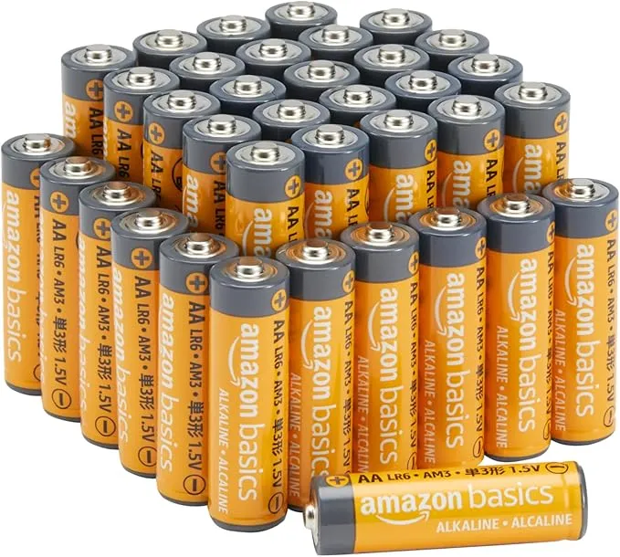Pack 36 Pilas AA Alcalinas Alto Rendimiento Amazon