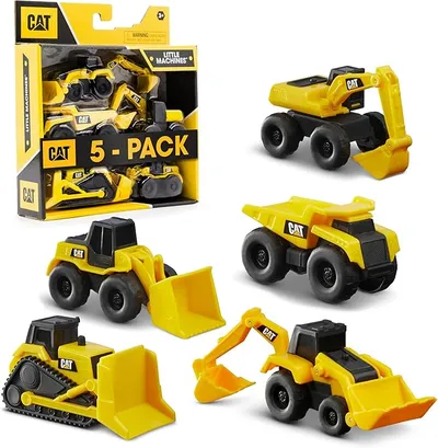CAT Construction Little Machines 5-Pack