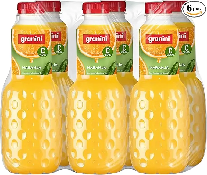 Néctar de Naranja Granini Clásicos Pack 6 Botellas