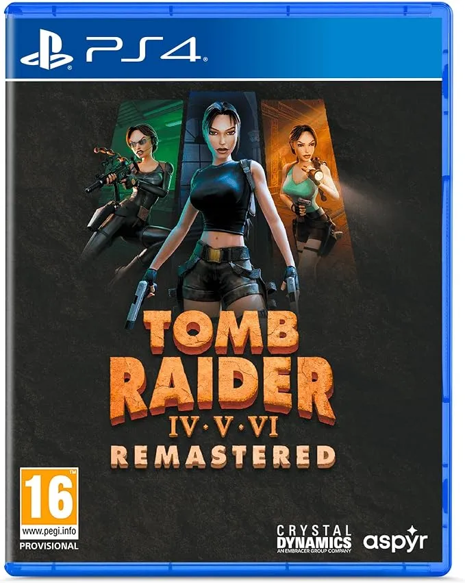 Tomb Raider IV-VI Remastered Starring Lara Croft - PS4