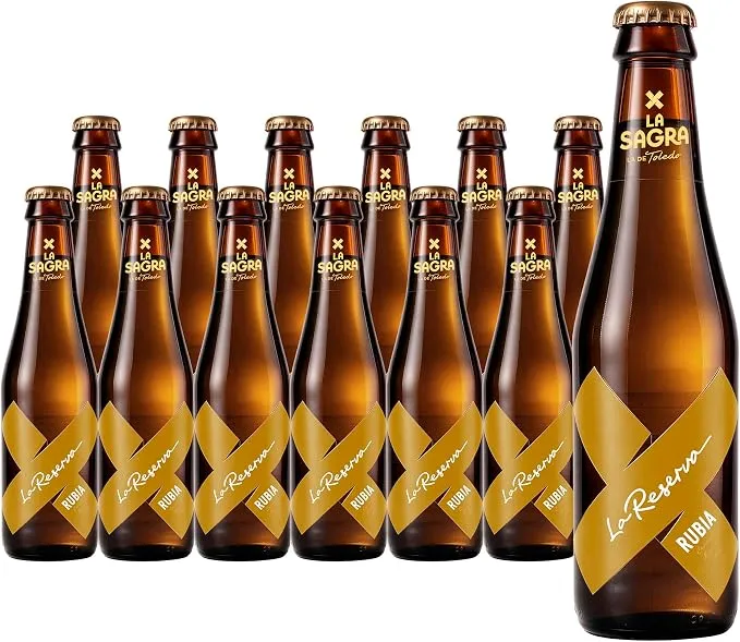 La Sagra Castiza Blonde Ale - Caja 12 Botellas de 330ml
